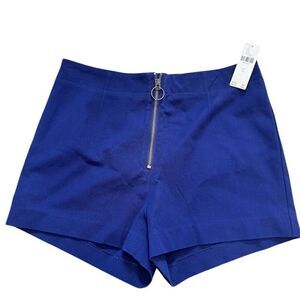 NWT Maeve Anthropologie Shorts Size 6 Navy Blue